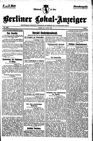 Berliner Lokal-Anzeiger vom 25.05.1910