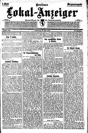 Berliner Lokal-Anzeiger on May 26, 1910