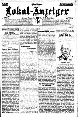 Berliner Lokal-Anzeiger vom 28.05.1910