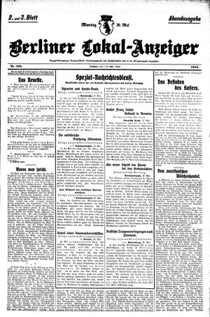 Berliner Lokal-Anzeiger vom 30.05.1910