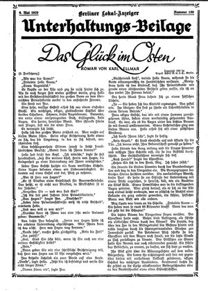 Berliner Lokal-Anzeiger vom 09.05.1929