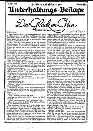 Berliner Lokal-Anzeiger vom 12.05.1929