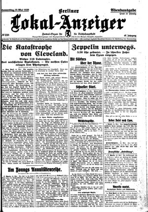 Berliner Lokal-Anzeiger vom 16.05.1929