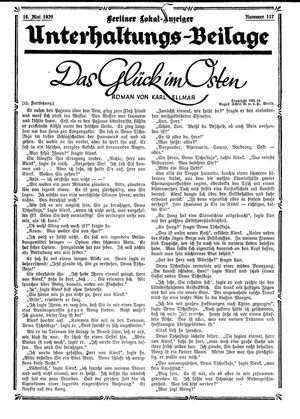 Berliner Lokal-Anzeiger vom 18.05.1929