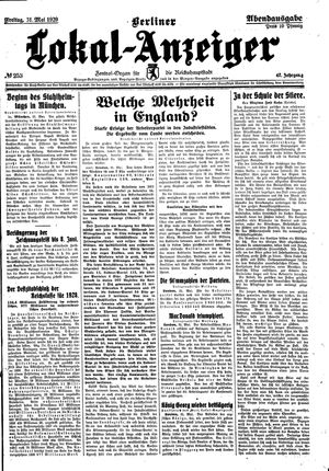 Berliner Lokal-Anzeiger vom 31.05.1929