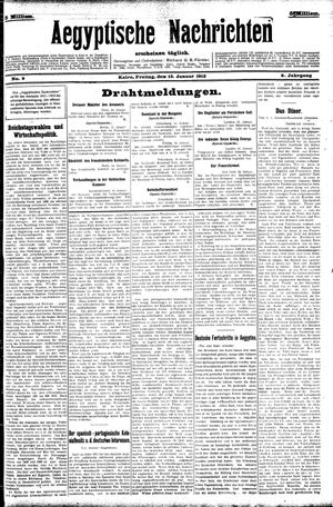 Aegyptische Nachrichten vom 12.01.1912