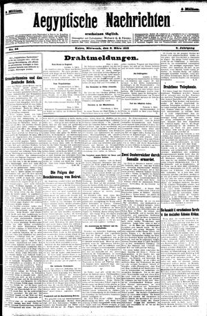 Aegyptische Nachrichten vom 06.03.1912
