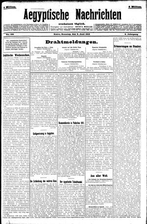 Aegyptische Nachrichten vom 09.06.1912