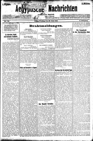 Aegyptische Nachrichten vom 28.06.1912