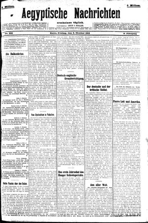 Aegyptische Nachrichten vom 04.10.1912