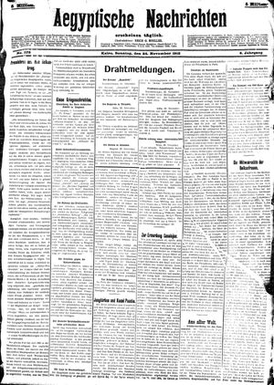 Aegyptische Nachrichten vom 24.11.1912