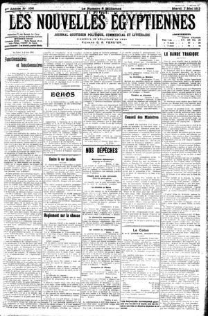Les nouvelles Egyptiennes vom 07.05.1912