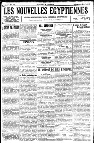 Les nouvelles Egyptiennes on Jun 2, 1912