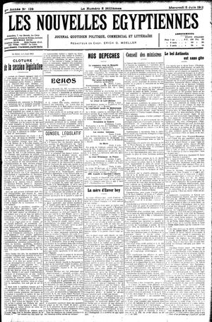 Les nouvelles Egyptiennes on Jun 5, 1912