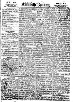 Kölnische Zeitung vom 08.04.1857