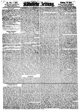 Kölnische Zeitung vom 19.04.1857