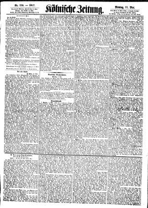 Kölnische Zeitung vom 11.05.1857