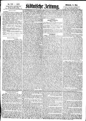 Kölnische Zeitung vom 13.05.1857