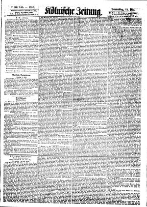 Kölnische Zeitung vom 14.05.1857