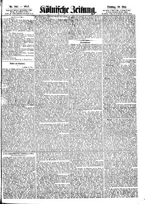 Kölnische Zeitung vom 26.05.1857