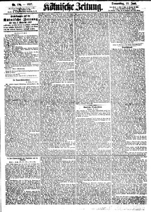 Kölnische Zeitung on Jun 25, 1857