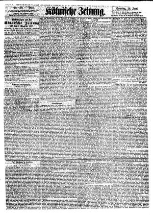 Kölnische Zeitung vom 28.06.1857