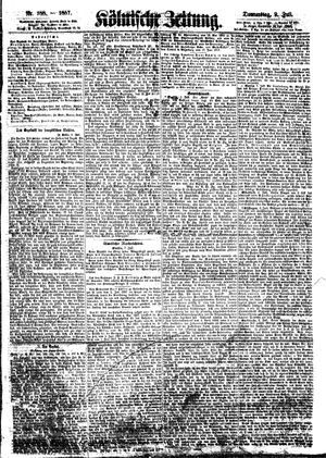 Kölnische Zeitung vom 09.07.1857