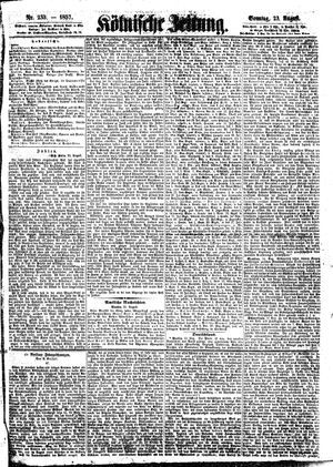 Kölnische Zeitung on Aug 23, 1857