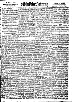 Kölnische Zeitung on Aug 25, 1857