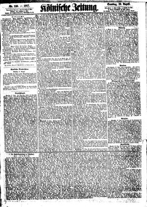 Kölnische Zeitung vom 29.08.1857