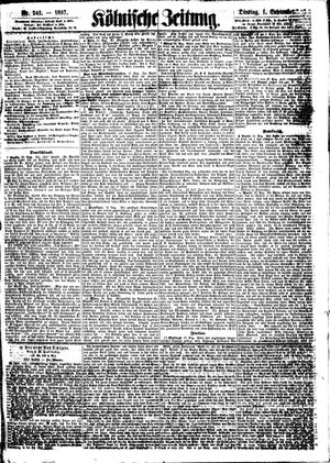 Kölnische Zeitung vom 01.09.1857