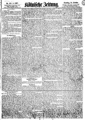 Kölnische Zeitung vom 24.10.1857