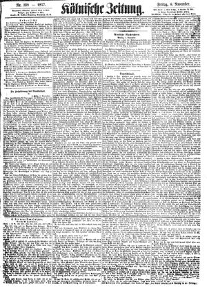 Kölnische Zeitung vom 06.11.1857