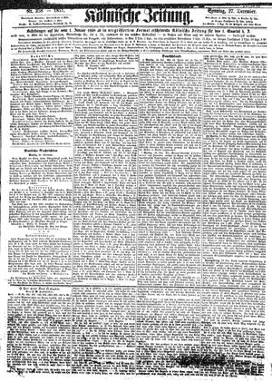 Kölnische Zeitung vom 27.12.1857