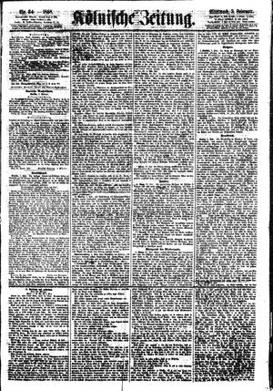 Kölnische Zeitung on Feb 3, 1858