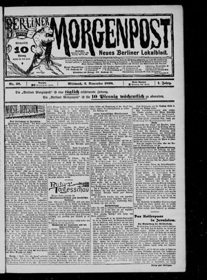 Berliner Morgenpost on Nov 2, 1898