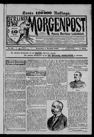Berliner Morgenpost vom 01.12.1898