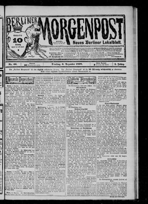 Berliner Morgenpost vom 06.12.1898