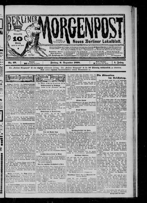 Berliner Morgenpost vom 09.12.1898