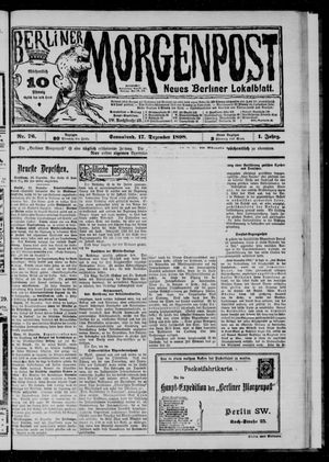 Berliner Morgenpost vom 17.12.1898