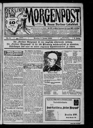 Berliner Morgenpost vom 03.01.1899