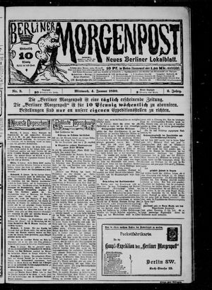 Berliner Morgenpost vom 04.01.1899