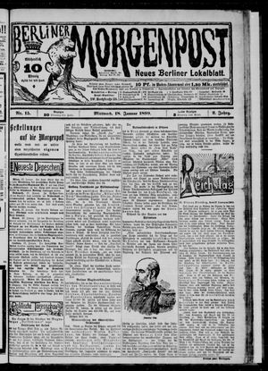 Berliner Morgenpost vom 18.01.1899