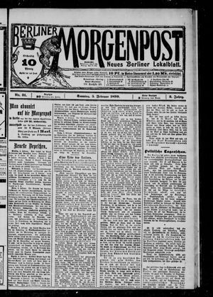 Berliner Morgenpost on Feb 5, 1899