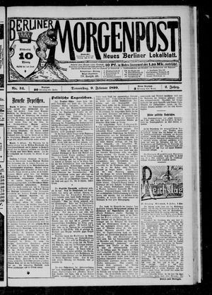 Berliner Morgenpost vom 09.02.1899