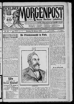 Berliner Morgenpost on Feb 19, 1899
