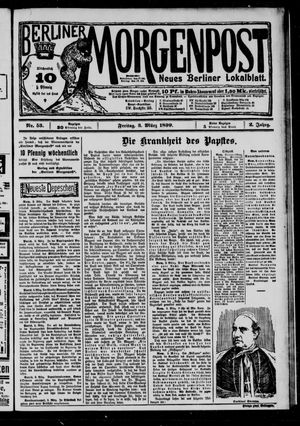Berliner Morgenpost vom 03.03.1899