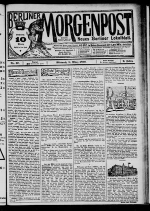 Berliner Morgenpost vom 08.03.1899