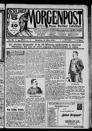 Berliner Morgenpost vom 11.03.1899