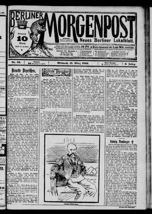 Berliner Morgenpost vom 15.03.1899